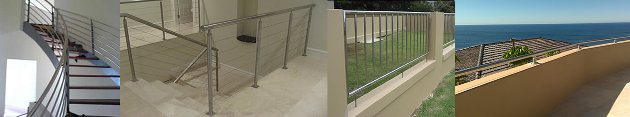 stainless steel handrails and railings